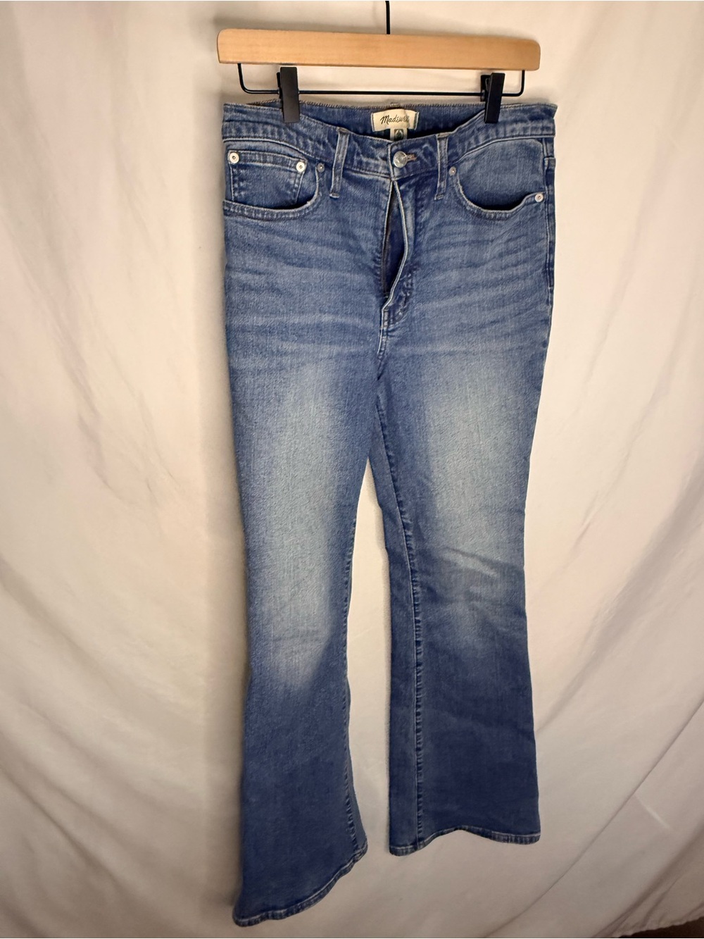 Madewell Vintage Light Blue Flare Jeans